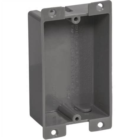 shallow junction box single gang|shallow electrical boxes for existing.